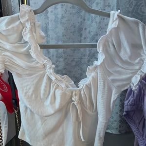 shein white dress up top